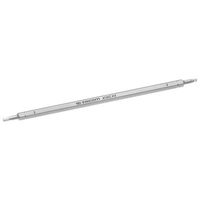 Facom Hexagon Reversible Screwdriver Blade, 3 mm Tip