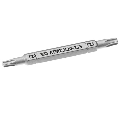 Facom Torx Reversible Screwdriver Blade, T20, T25 Tip