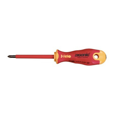 Felo Slotted Insulated Screwdriver, 3.5 x 0.8 mm Tip, VDE/1000V