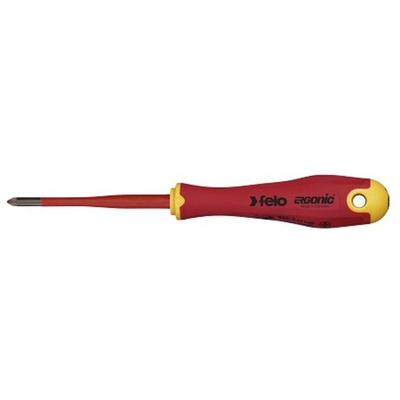 Felo Pozidriv Insulated Screwdriver, PZ1 Tip, VDE/1000V