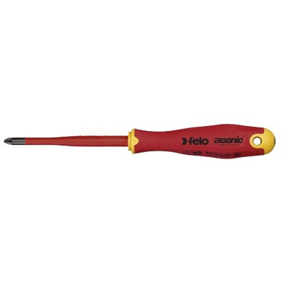 Felo Phillips Insulated Screwdriver, ±Z2 Tip, VDE/1000V