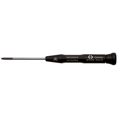 CK Torx  Screwdriver, TX05 Tip, 50 mm Blade, 147 mm Overall