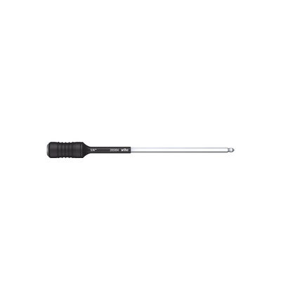 Wiha Tools Hex Bit Holder Screwdriver, 1/4 in Tip, 4 mm Blade, 162 mm Overall