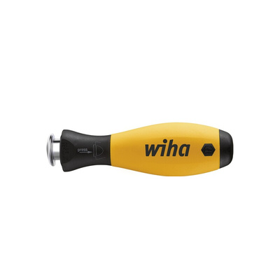Wiha Tools Screwdriver Handle, 6 mm Tip, 120 mm Overall