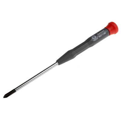 CK Phillips Precision Screwdriver, PH1 Tip, 80 mm Blade, 177 mm Overall