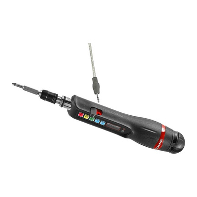 Facom Pre-Settable Phillips, Slotted Torque Screwdriver, 0.4 → 4Nm, 3 mm, 4 mm, 5.5 mm, PH 1, PH 2, PH 3 Drive,
