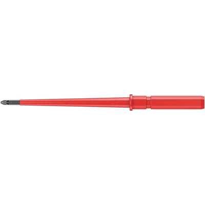 Wera Phillips Insulated Screwdriver Blade, PH0 Tip, 154 mm Blade, VDE/1000V
