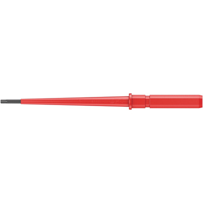 Wera Hexagon Insulated Screwdriver Blade, 2.5 mm Tip, 154 mm Blade, VDE/1000V