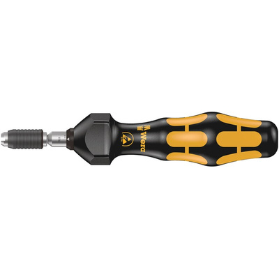 Wera Adjustable Halfmoon, HIOS Torque Screwdriver, 0.1 → 0.34Nm, 4 mm Drive, ESD Safe, ±6 % Accuracy