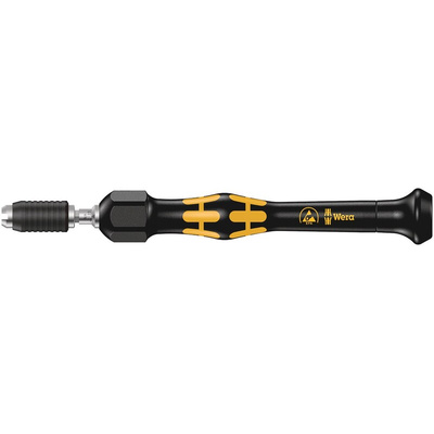 Wera Adjustable Halfmoon, HIOS Torque Screwdriver, 0.02 → 0.06Nm, 4 mm Drive, ESD Safe, ±10 % Accuracy