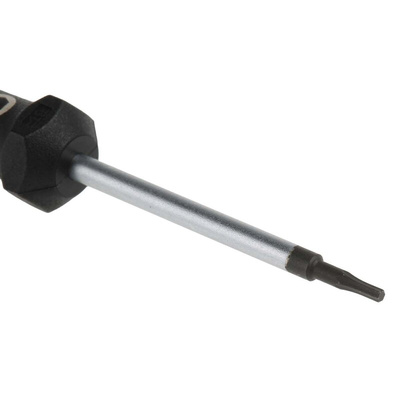 Wera Hexagon Precision Screwdriver, 0.05 in Tip, 40 mm Blade, 137 mm Overall