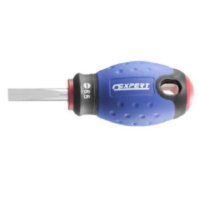 Expert by Facom Slotted Stubby Screwdriver, 1/4 in Tip
