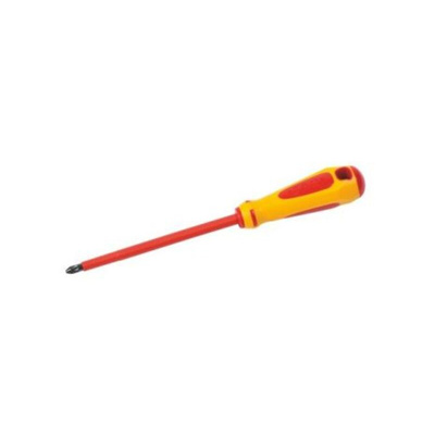 SAM Pozidriv Insulated Screwdriver, 6.5 mm Tip, VDE/1000V