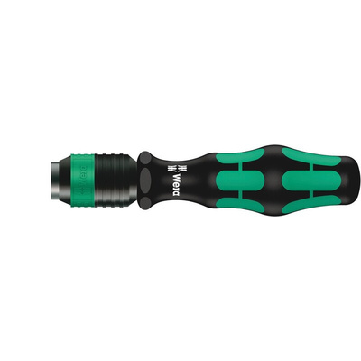 Wera Hexagon Bit Holder Screwdriver, 1/4 in Tip