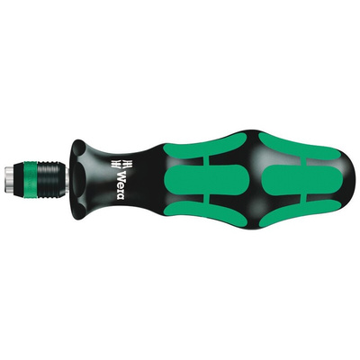 Wera Hexagon Bit Holder Screwdriver, 1/4 in Tip