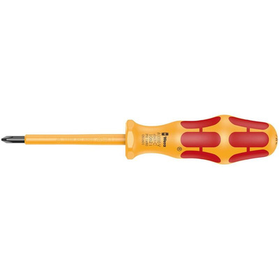 Wera Phillips Insulated Screwdriver, PH1 Tip, VDE/1000V