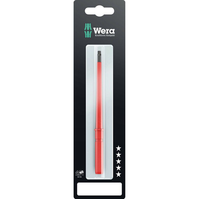 Wera Torx Insulated Screwdriver Blade, TX30 Tip, VDE/1000V