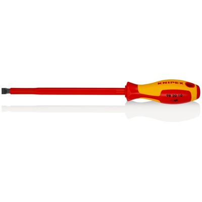 Knipex Slotted  Screwdriver, VDE/1000V