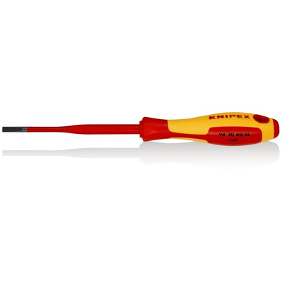 Knipex Slotted  Screwdriver, VDE/1000V