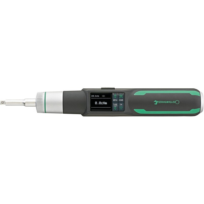 STAHLWILLE Digital Square Torque Screwdriver, 0.3 → 3Nm, 1/4 in Drive, No