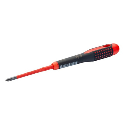 Bahco Phillips Insulated Screwdriver, PH1-PH2 Tip, VDE/1000V