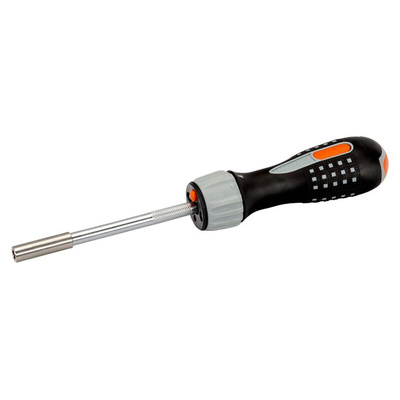 Bahco Straight Bit Holder Screwdriver, PH1, PH2, PZ1, PZ2 Tip, 135 mm Blade, 250 mm Overall