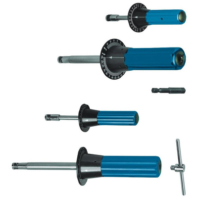 MHH Engineering Dial Measuring Hex Torque Screwdriver, 0.01 → 0.5Nm, 1/4 in Drive, ±6 % Accuracy