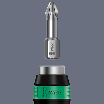 Wera Adjustable Hex Torque Screwdriver, 0.3 → 1.2Nm, 1/4 in Drive, ±6 % Accuracy