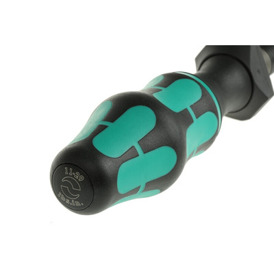 Wera Adjustable Hex Torque Screwdriver, 11 → 29 in. lbs., 1/4 in Drive, ±6 % Accuracy