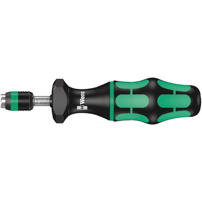 Wera Adjustable Hex Torque Screwdriver, 11 → 29 in. lbs., 1/4 in Drive, ±6 % Accuracy