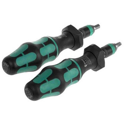 Wera Torque Screwdriver & Bit Set, 0.3 → 6Nm, ± 6 % Accuracy