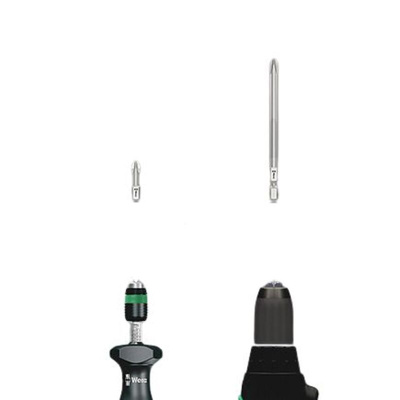 Wera Torque Screwdriver & Bit Set, 1.2 → 3Nm, ±6 % Accuracy