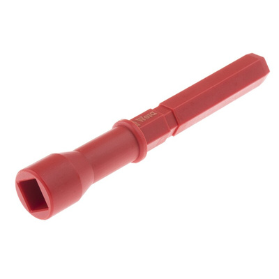 Wera Square Screwdriver, 8.1 mm Tip, 154 mm Blade, 89 mm Overall