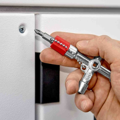 Knipex Diecast Zinc 3-way Control Cabinet Key