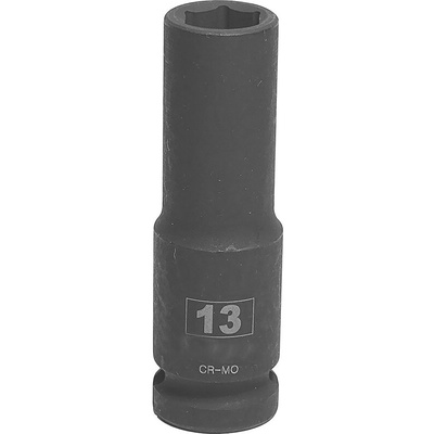 RS PRO 13mm, 1/2 in Drive Deep Impact Socket Hexagon
