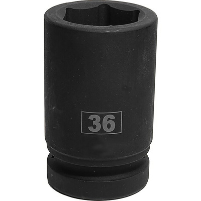 RS PRO 36mm, 1 in Drive Deep Impact Socket Hexagon