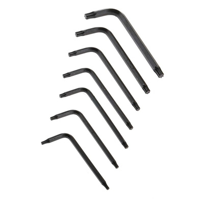 RS PRO 14-Piece Torx Key Set, L Shape, Short Arm