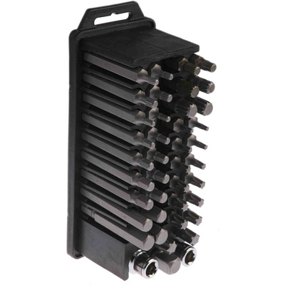 RS PRO 45-Piece Metric 1/2 in; 3/8 in Standard Socket/Bit Set