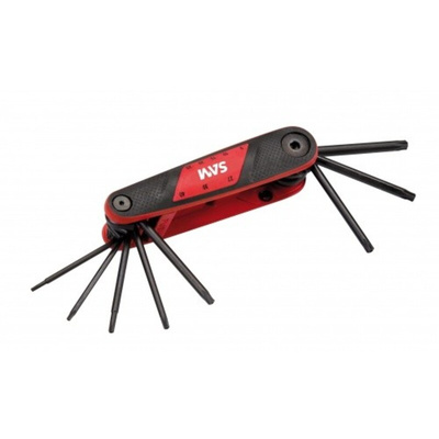 SAM 8-Piece Torx Key Set, Straight Shape, Short Arm