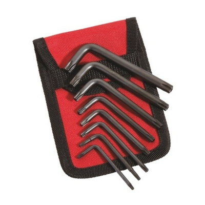 SAM 8-Piece Torx Key Set, L Shape, Long Arm