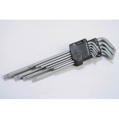 SAM 10-Piece Torx Key Set, L Shape, Long Arm