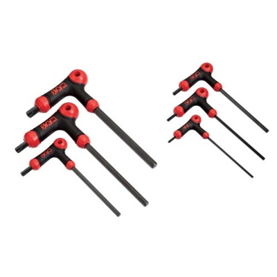 SAM 6-Piece Torx Key Set, L Shape, Long Arm
