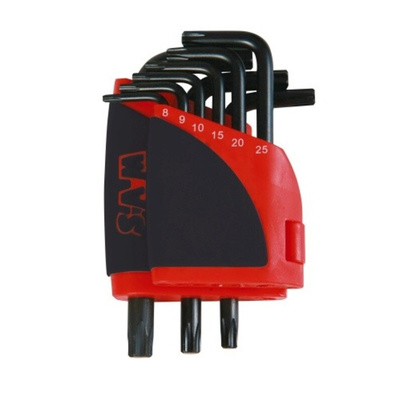 SAM 9-Piece Torx Key Set, L Shape