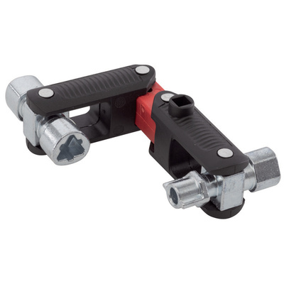 RS PRO Diecast Zinc, Fiberglass Reinforced Plastic 8-way Control Cabinet Key