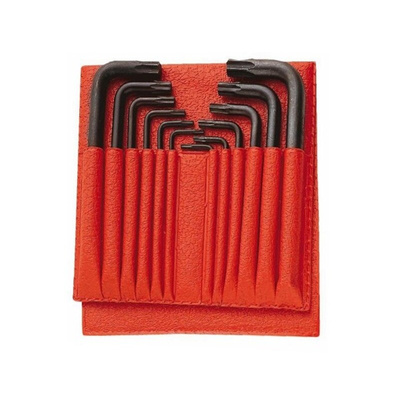 Facom 8-Piece Torx Key Set, L Shape, Short Arm