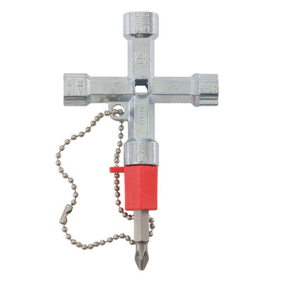 RS PRO Diecast Zinc 12-way Cross Wrench, 65x65 mm Capacity