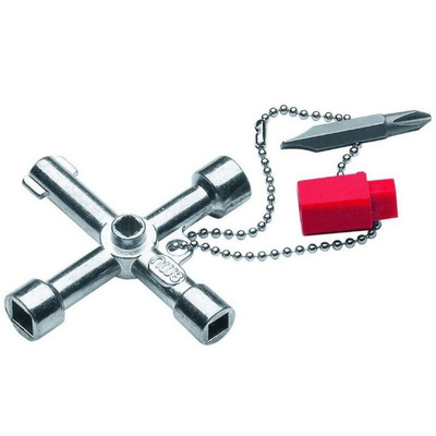 NWS Alloy Steel 4-way Cross Wrench, 70 mm Capacity