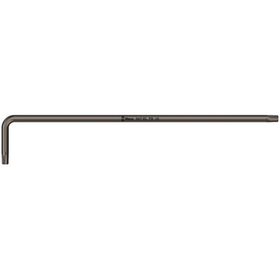 Wera 1-Piece Torx Key, 90 mm Size, L Shape, Long Arm
