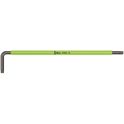 Wera 1-Piece Torx Key, 101 mm Size, L Shape, Long Arm