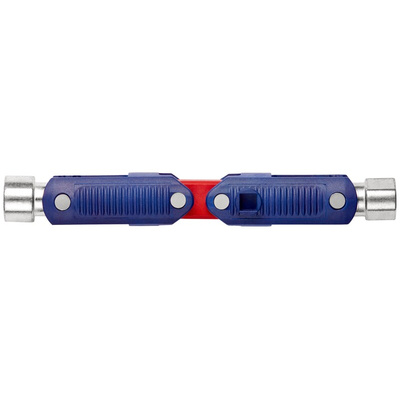 Knipex Diecast Zinc 9-way Control Cabinet Key, 5 → 11 mm Capacity